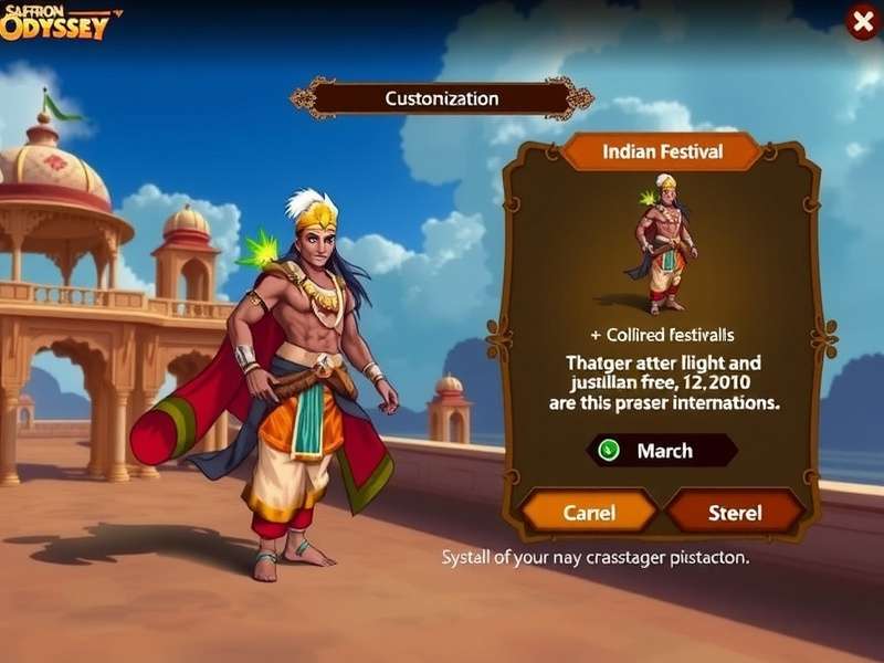 Saffron Daring Odyssey gameplay screenshot